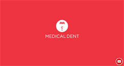 Desktop Screenshot of medicaldent.bg