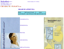 Tablet Screenshot of medicaldent.it